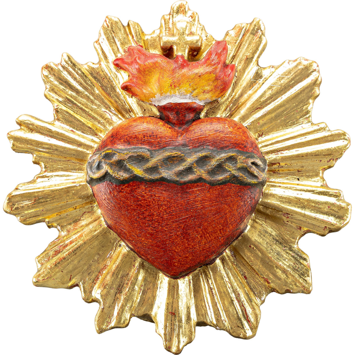 Sacrado Corazón de Jesús con aureola